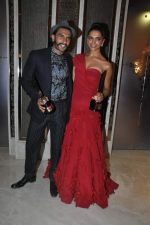 Ranveer Singh, Deepika Padukone at Hello hall of  fame awards 2013 in Palladium Hotel, Mumbai on 24th Nov 2013